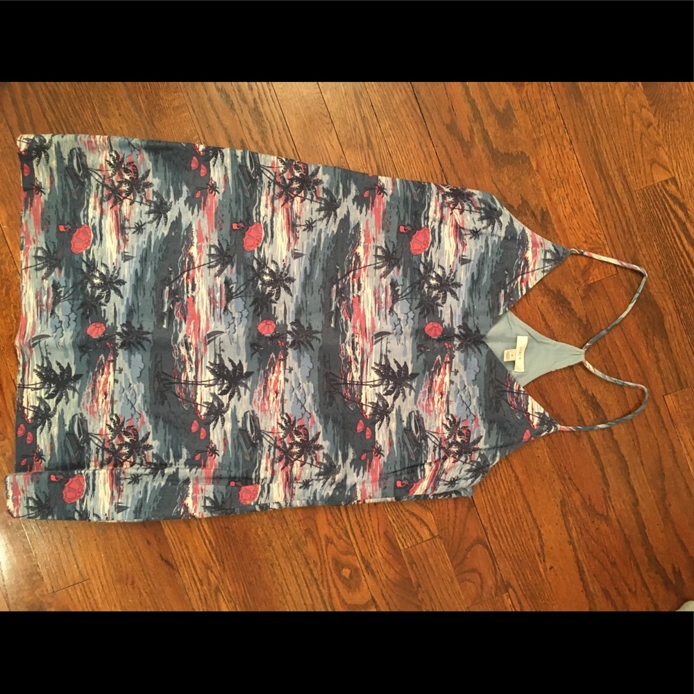 Printed Cotton Canvas Dress
